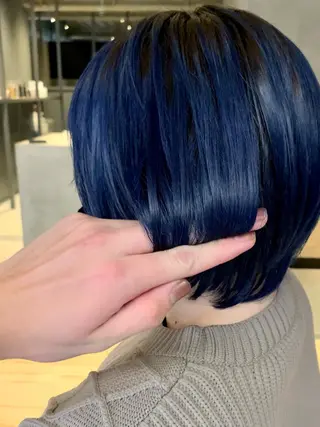 カラー リョウ/ショート /ハイトーン/八王子のヘアスタイル