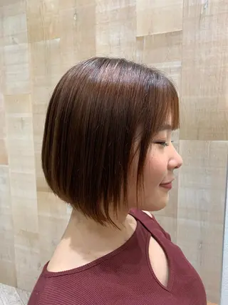 ショート カラー 遠藤波津子美容室所属・松村 知香のヘアスタイル