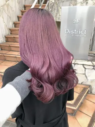 ロング カラー 🎀ぷる艶ガーリー♡ サアヤ🐇♡のヘアスタイル