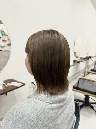 ミディアム stark 北川珠里のヘアスタイル