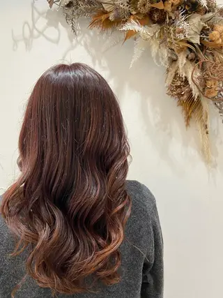 ロング カラー 三木　英音 bisouhairのヘアスタイル