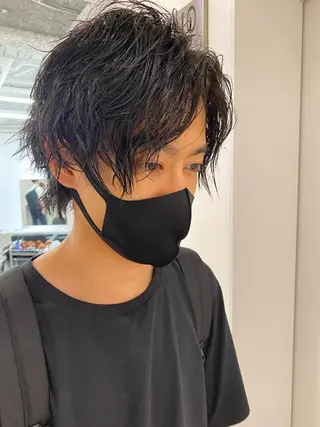 ミディアム メンズ 【代表】 辻龍樹のヘアスタイル