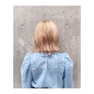 ミディアム 勝谷 悟史のヘアスタイル