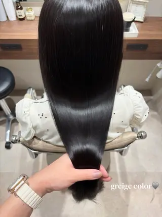 ロング カラー SALOWIN京都河原町suite店所属・うる艶カラー／ 髪質改善／arisaのヘアスタイル