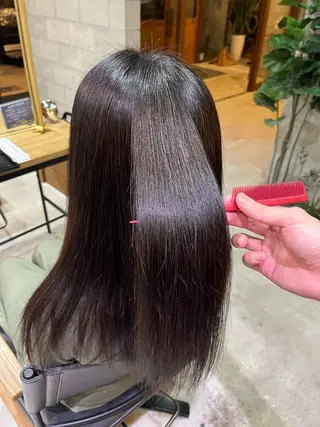 パーマ yuto /ブリーチ /艶カラー/縮毛矯正のヘアスタイル