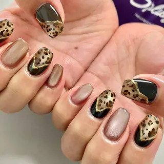 ネイル 京都桂/フィルイン /自爪育成/三品のネイルデザイン