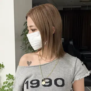 ミディアム カラー 中明度カラー/ カラーモデル/noaのヘアスタイル