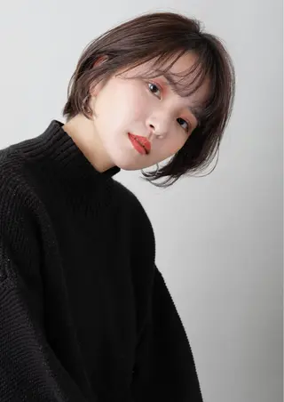 ショート カラー パーマ Kingdom元町店所属・ヘアメイク金坂 /カットカラー/のヘアスタイル