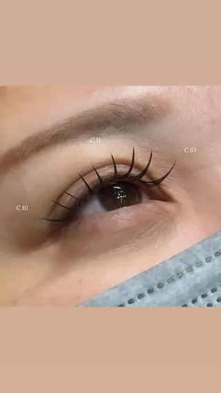 マツエク・マツパ 若狭 凜のマツエク・マツパデザイン