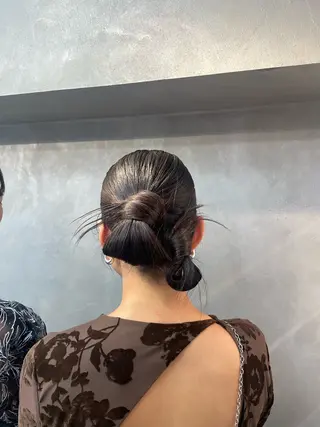 ロング ヘアアレンジ TNB TOKYO所属・Insta 指名 No.1KURUMIのヘアスタイル