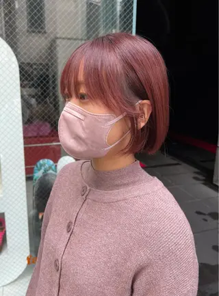 ショート カラー salowin所属・吉ヶ別符 亮祐のヘアスタイル