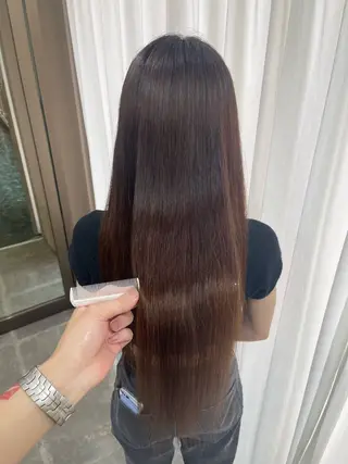 ロング SOYON西大寺店所属・ダブルカラー/ 髪質改善💎安藤のヘアスタイル