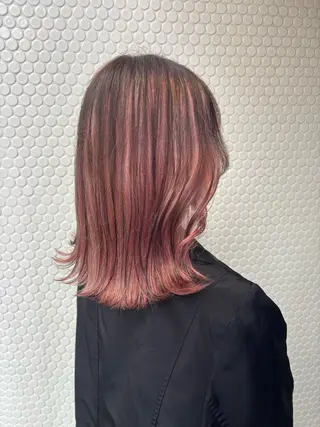 ミディアム Ryo ／透明感カラーのヘアスタイル