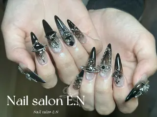 ネイル E.N🦋 長さ出し/持ち込みのネイルデザイン