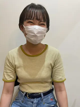 ショート be.perch所属・山口 朔弥のヘアスタイル