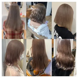 カラー 🌷柔らかクリーミー 🤍kirari🌷のヘアスタイル