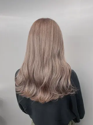 ロング ゆるふわ透明感カラー 🎀ほの/表参道のヘアスタイル
