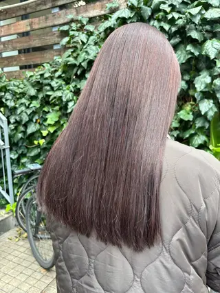 ロング 🤍Nozomi/ オリーブカラー🌿のヘアスタイル