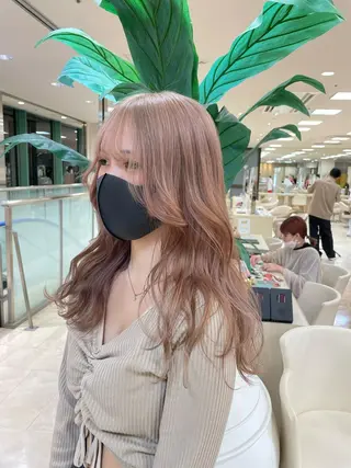 ロング カラー 暖色レイヤー 🥀REIRIのヘアスタイル