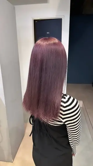 ロング カラー 🌟艶カラー🌟 /ハイトーン/舜希のヘアスタイル