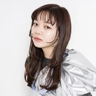 ロング カラー SOURCE 茨木のヘアスタイル