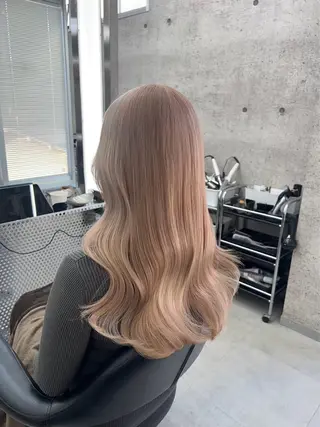 ロング カラー 堤 翔平のヘアスタイル