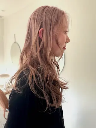 ショート カラー ベージュデザイン パーマKaito🌸のヘアスタイル
