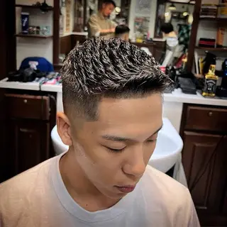 ショート ヒロ銀座バーバーショップ大宮店所属・ヒロ銀座メンズカット 酒井悠成のヘアスタイル
