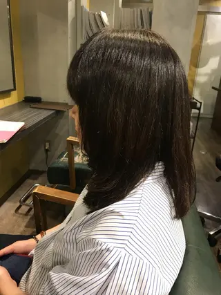 ミディアム カラー オオバ｜ 理想寄せのヘアスタイル
