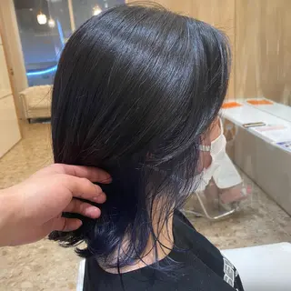 セミロング カラー ヘアアレンジ 🌿レイヤー/髪質 改善/🌿JINのヘアスタイル