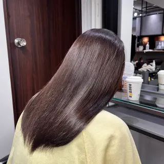 カラー JIN/暖色カラー /髪質改善/艶髪のヘアスタイル
