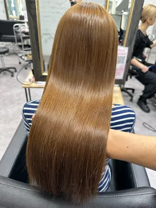 ロング カラー ヘアアレンジ 久米 治仁のヘアスタイル