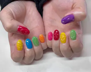 ネイル いちじゅう あおいのネイルデザイン