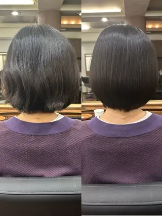 ミディアム 🌸栄/髪質改善専門 ayaka💇♀️のヘアスタイル