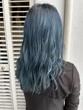 ミディアム カラー インナーカラー/ 韓国風🌿RIKOのヘアスタイル