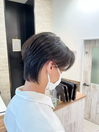 パーマ メンズ メンズ特化/勝田駅/ 佐和駅/鈴木輝瑠/のヘアスタイル