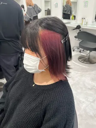 カラー ブリーチなし透明感 💗RYOTAのヘアスタイル