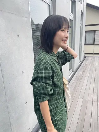 ミディアム カラー 🌈前田 潤 /ショート/似合わせのヘアスタイル