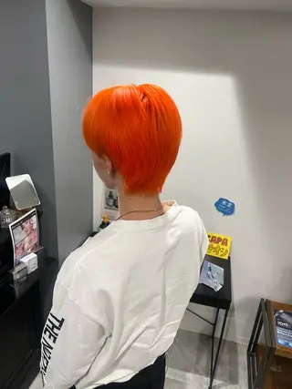 ショート カラー メンズ メンズカット/シャ ドウパーマ/KOBAのヘアスタイル