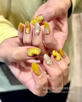 ネイル Seemly 千田町店所属・フラワーパラジェル 🌸シームリーエミのネイルデザイン