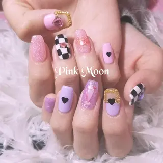 ネイル PinkMoon Nozomiのネイルデザイン