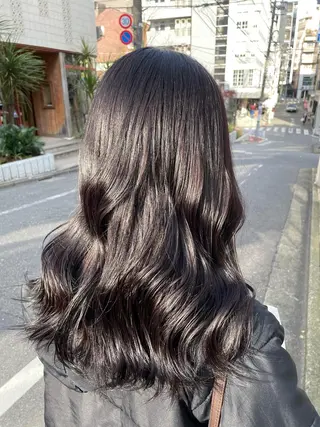 カラー 色落ち綺麗透明感カラ /ボブ/ナカツヒカルのヘアスタイル