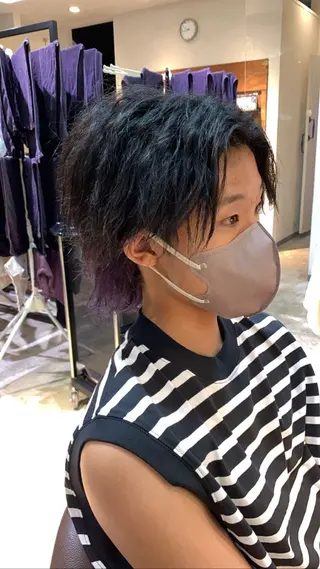 ショート カラー メンズ ✨ Ayatoのヘアスタイル