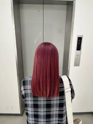 ロング カラー 暖色💗透明感 カラー🫧Yumaのヘアスタイル