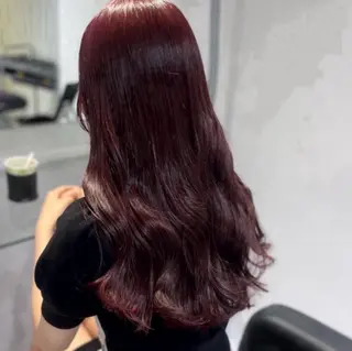 ロング カラー 🫧うる艶トレンド 🫧透明感カラーのヘアスタイル