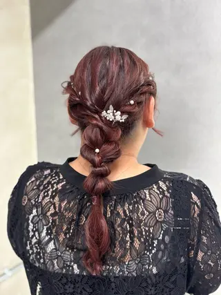 ヘアアレンジ 加藤 彩花のヘアスタイル