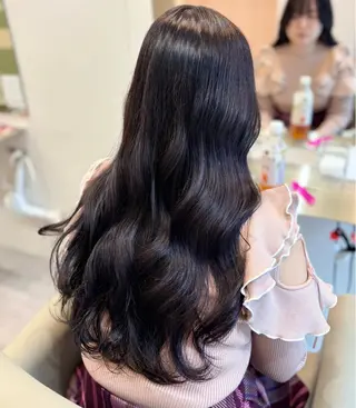 ロング カラー amane໒꒱·うる 艶トレンドガーリーのヘアスタイル