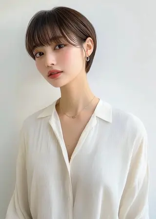 ショート 🫧似合わせショート ゴヤ🫧のヘアスタイル