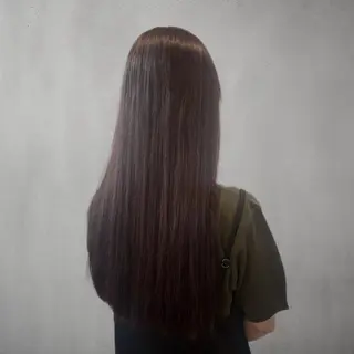 ロング カラー 金田 晏栞のヘアスタイル