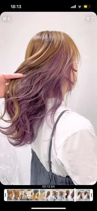 セミロング neul所属・【neul】 NOAのヘアスタイル